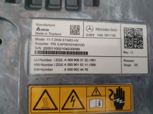 Modul incarcare baterie hybrid Cod: A2430008599 A0009003132 A0009015211 A0009024476 Mercedes-Benz EQA H243 2020 - 2023