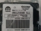 9861258380 Unitate/modul de control airbag Jeep Avenger fiat 600